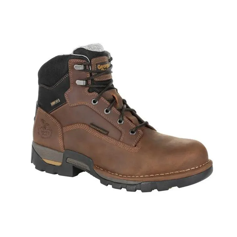 Men's work & safety boots with a durable rubber outsole for traction on rough terrainGeorgia Boot Eagle One Waterproof Work Boot GB00312