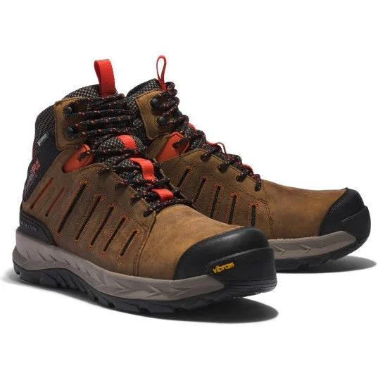 Men's breathable mesh - lined work & safety boots for hot weatherTimberland Pro Men's Trailwind Comp Toe WP Work Boots - TB0A2PKQ214