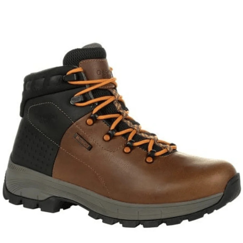 Men's carbon fiber toe work & safety boots for lightweight protectionGeorgia Boot Men's Eagle Trail Hiker Brown Round Toe Work Boot GB00402