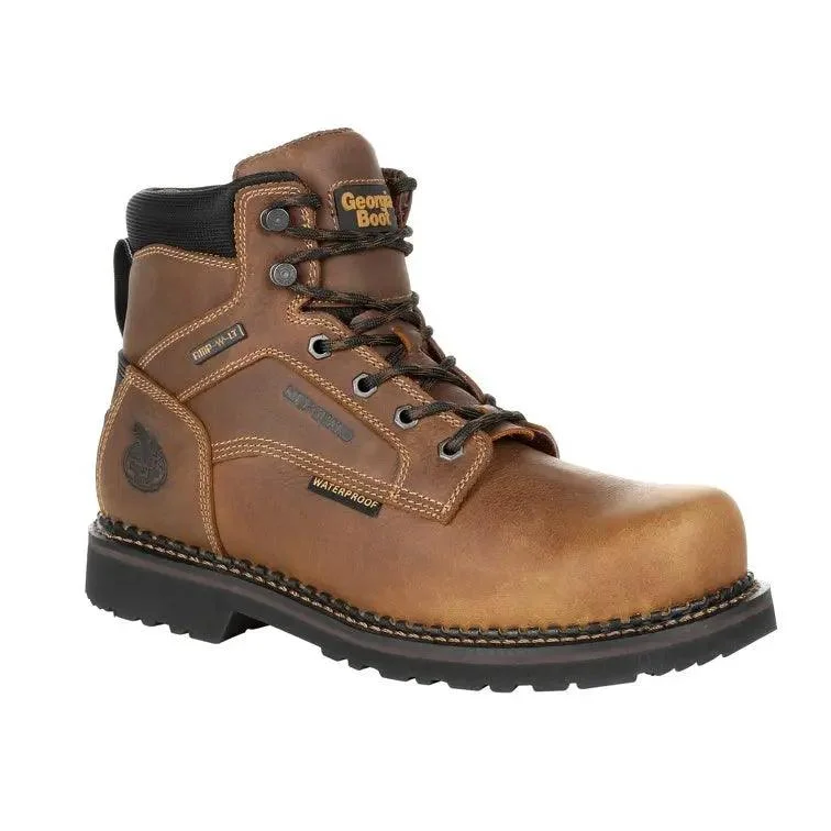 Men's work & safety boots with a chemical - resistant rubber soleGeorgia Giant Met-Guard Steel Toe Work Boot Revamp GB00322