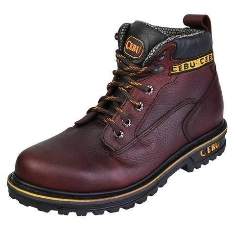 Men's work & safety boots with a moisture - wicking lining for dry feetCEBU TK BORCEGUI 6" SHEDRON