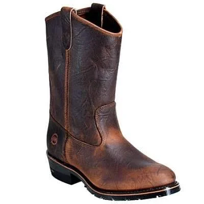 Men's breathable mesh - lined work & safety boots for hot weatherDouble H Boots: Men's Brown USA-Made 2522 Western 11-Inch Cowboy Boots