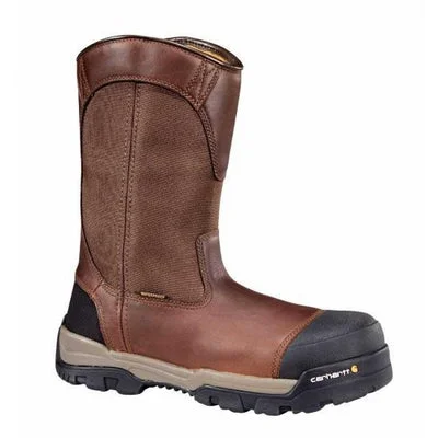 Men's work & safety boots with a high - traction lug pattern for uneven groundCarhartt CME1355 - Ground Force Pull On Work Boot