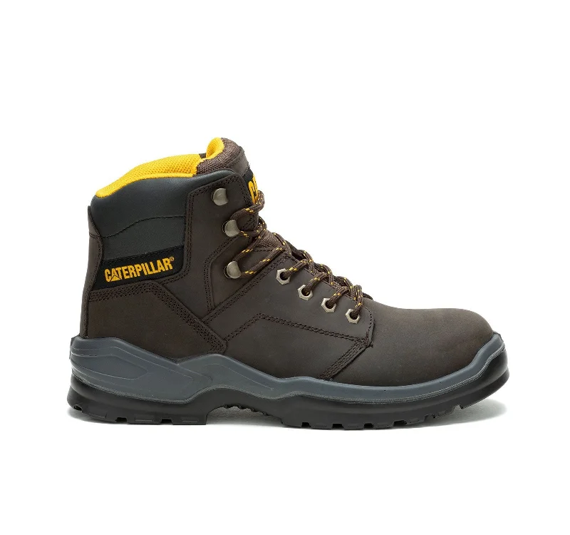 Men's electrical - hazard resistant work & safety boots with composite toeStriver Steel-Toe Work Boot Brown