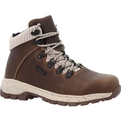 Men's waterproof steel - toe work & safety boots for wet environmentsGeorgia Women's Eagle Trail 5" WP Alloy Toe Hiker Boot -Brown- GB00556