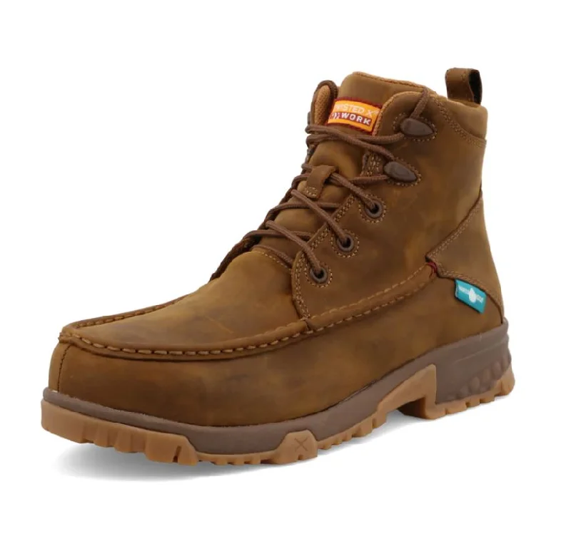 Men's work & safety boots with a flame - resistant upper for firefighting or welding workTWISTED X MEN'S 6" WORK BOOT Style: MXCNW01 Nano Composite Safety Toe