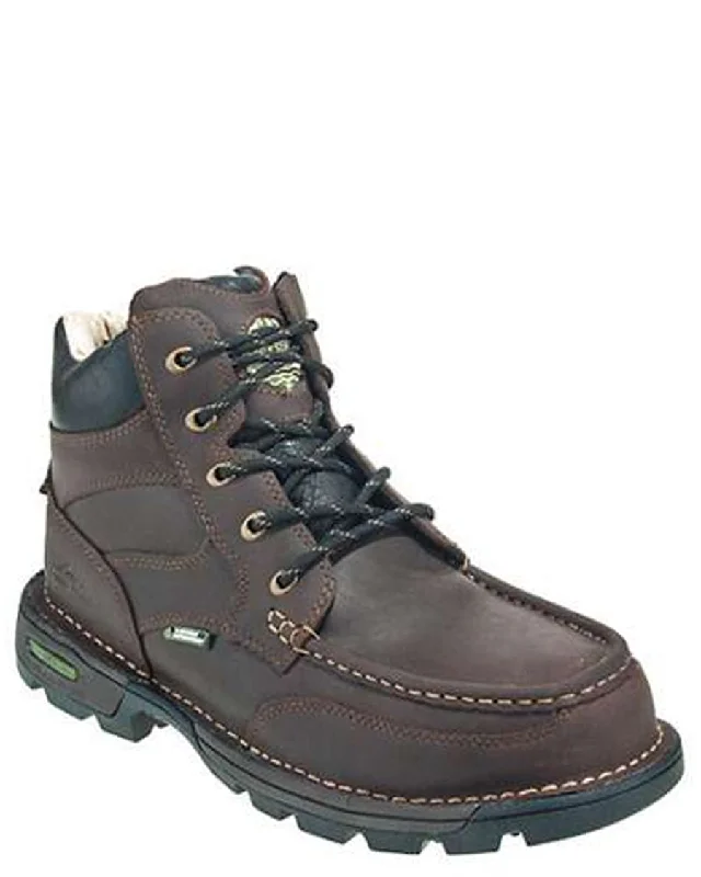 Men's work & safety boots with a high - traction lug pattern for uneven groundMens Pioneer Chukka H20 Boots