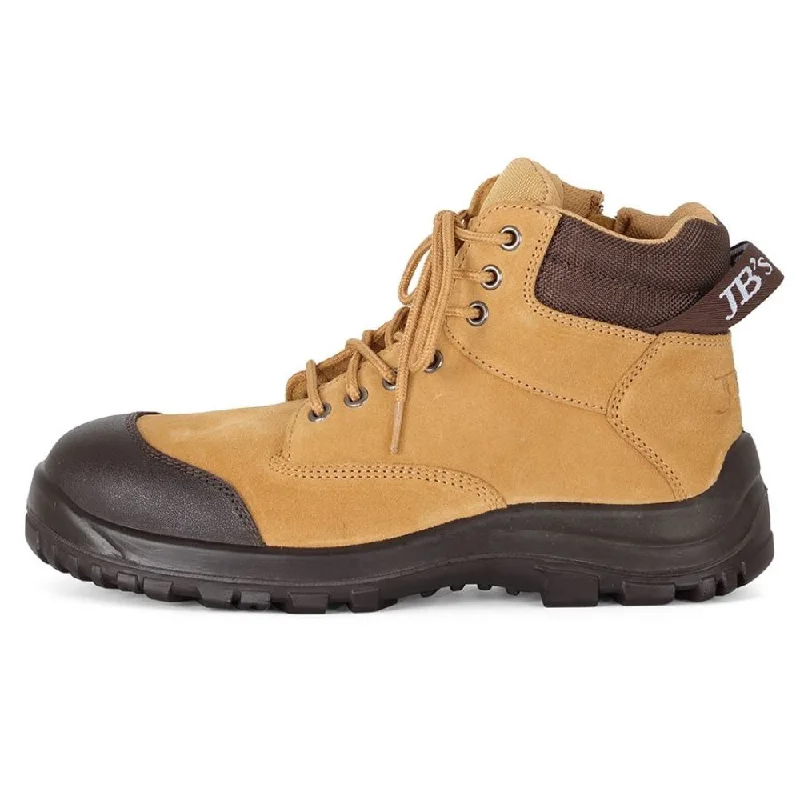 Men's non - metallic work & safety boots for airport security jobsWork Boot Lace Up - Wheat