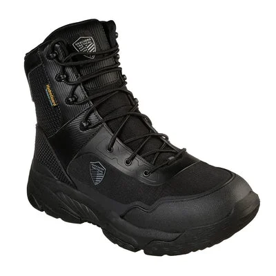 Men's heat - resistant work & safety boots for foundry jobsWORK RELAXED FIT: MARKAN TACTICAL 77515 BLK