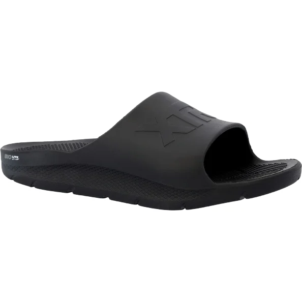 Men's work & safety boots with a moisture - wicking lining for dry feetXTRATUF Men's Après Fish Black Slide Sandals AFH000