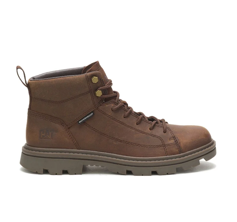 Men's work & safety boots with a high - traction lug pattern for uneven groundModulate Soft-Toe Waterproof Work Boot Brown