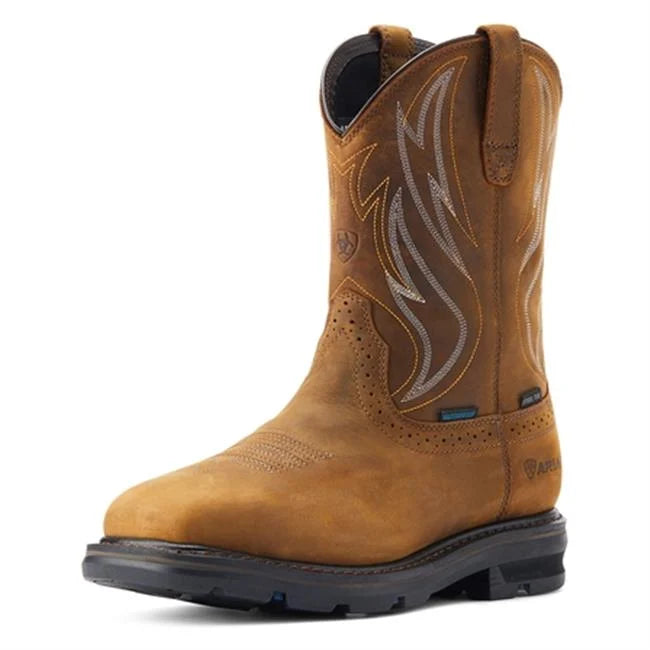 Men's work & safety boots with a flame - resistant upper for firefighting or welding workMen's Ariat Sierra Shock Shield H2O Steel Toe Waterproof Boots 10044544