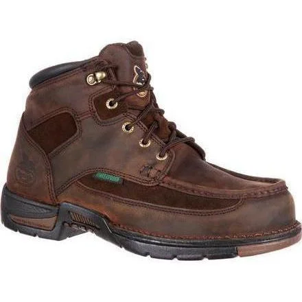 Men's electrical - hazard resistant work & safety boots with composite toeGeorgia Men's Athens 6" Waterproof Work Boot - Brown - G7403