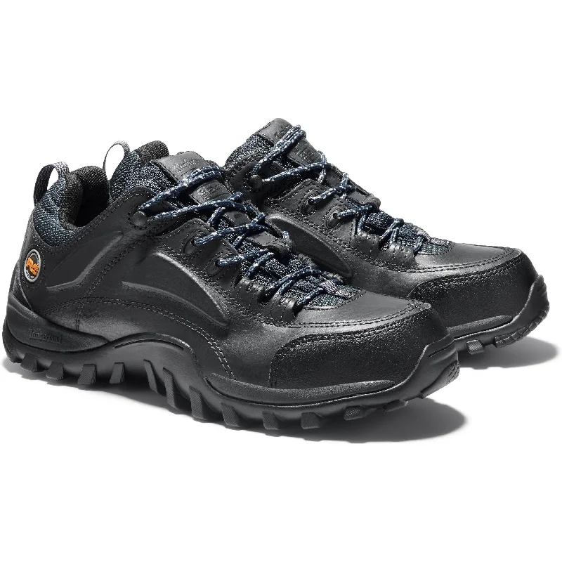 Men's work & safety boots with a toe cap made of aluminum alloyTimberland PRO Men's Mudsill Steel Toe Work Shoe - Black - TB140008001