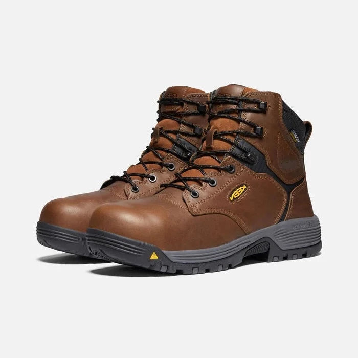 Men's electrical - hazard resistant work & safety boots with composite toeKeen Chicago 6" Waterproof Metguard Work Boot