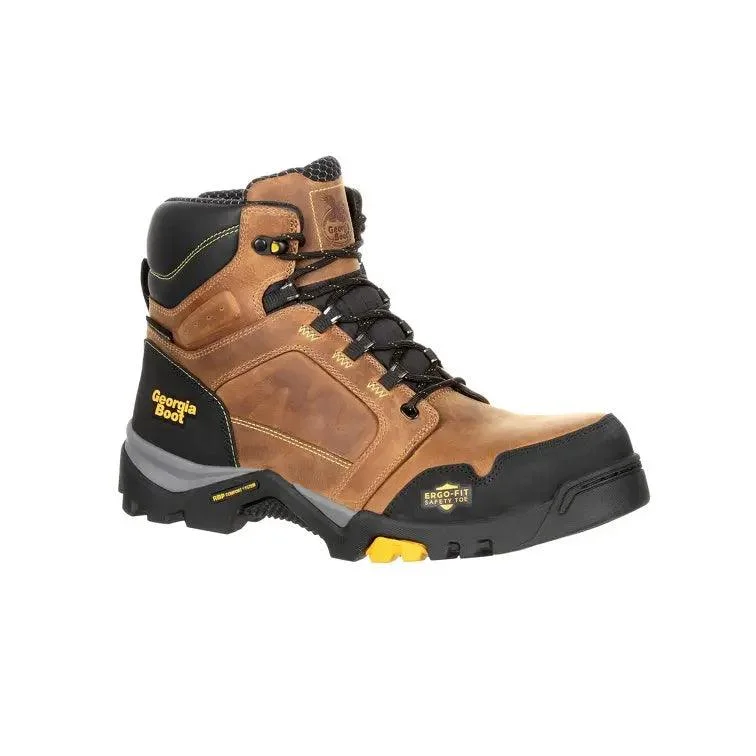 Men's carbon fiber toe work & safety boots for lightweight protectionGEORGIA BOOT COMPOSITE TOE WATERPROOF WORK BOOT -GB00129