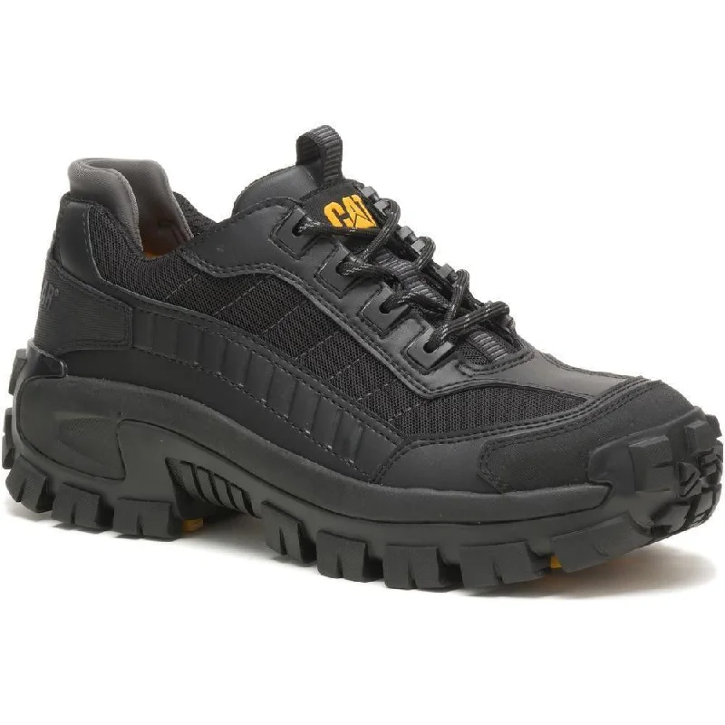 Men's work & safety boots with a breathable waterproof membrane like Gore - TexCAT Men's Invader Steel Toe Work Shoe - Black - P91274