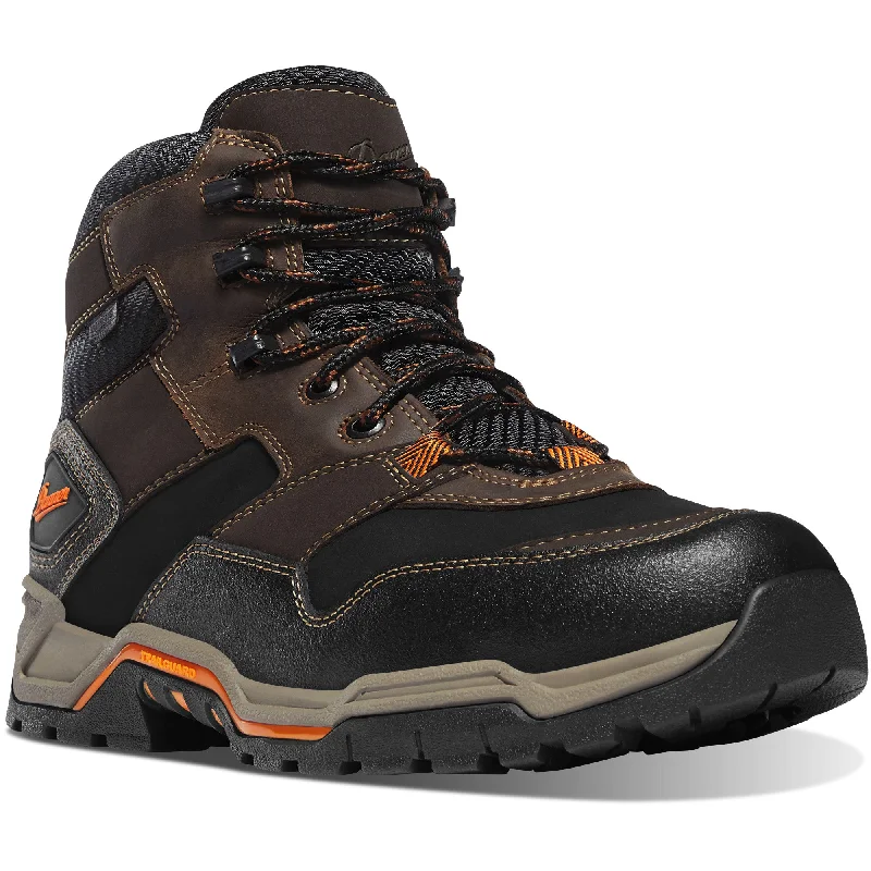 Men's insulated work & safety boots for cold - climate workDanner Men's Field ranger 6" Soft Toe WP Work Boot - Brown - 15160