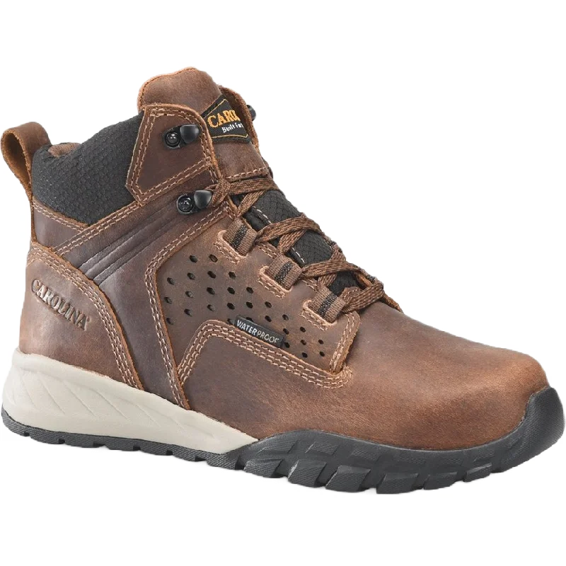 Men's work & safety boots with a toe cap made of aluminum alloyCarolina Men's ENERGY 6" Waterproof Composite Toe Hiker Boots CA5592