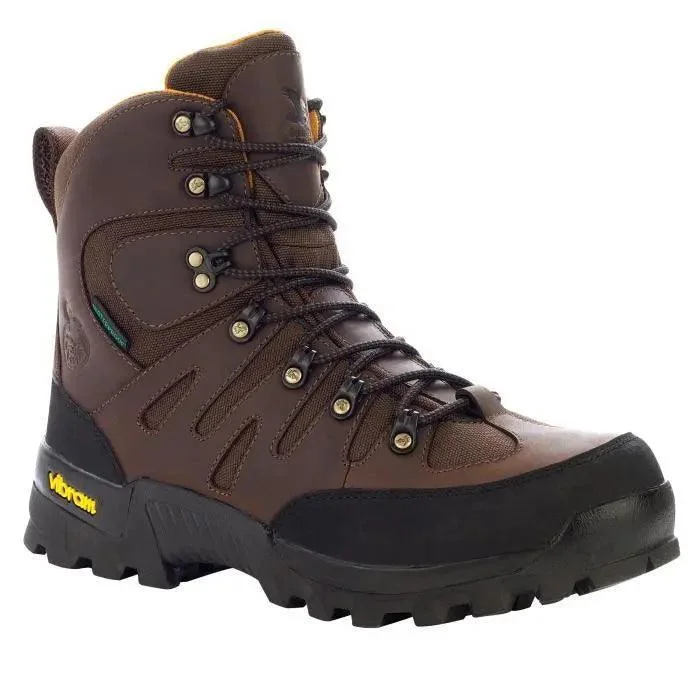 Men's heat - resistant work & safety boots for foundry jobsGeorgia Crossridge Men's Steel Toe Waterproof Insulated Hiker G7633