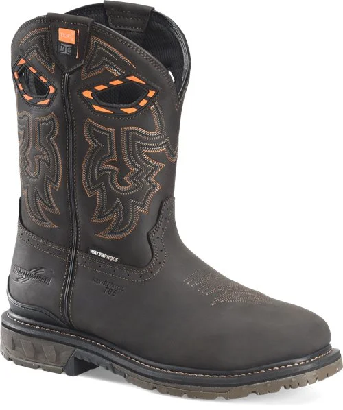 Men's work & safety boots with a moisture - wicking lining for dry feetDouble H Phantom Rider Bruner