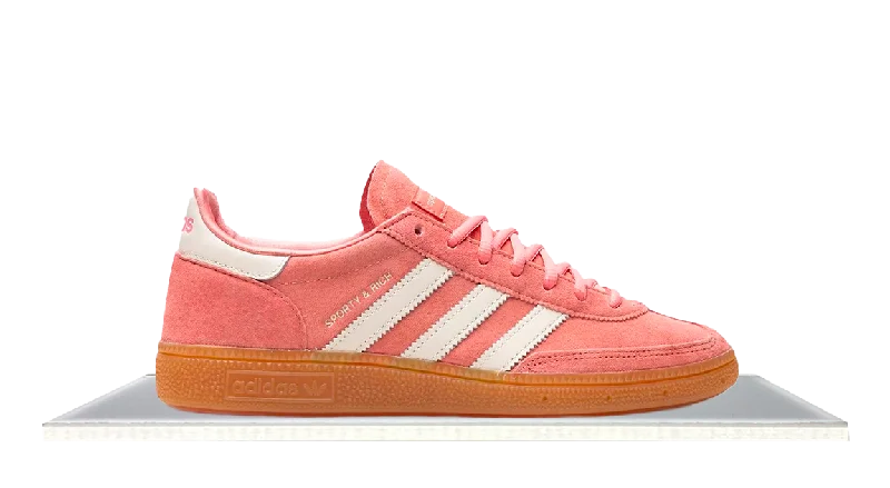 Men's retro - style sneakers inspired by the 80sAdidas Handball Spezial Sporty & Rich Pink