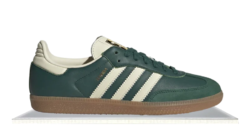 Men's lifestyle sneakers with a premium material constructionAdidas Samba Collegiate Green Gum