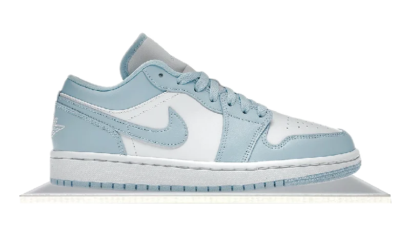 Men's casual leather sneakers with a distressed finishAir Jordan 1 Low Aluminum