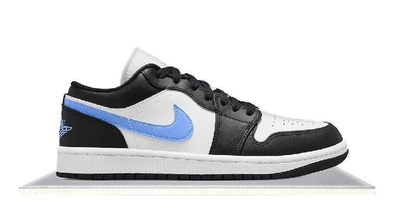 Men's minimalist sneakers with a simple designAir Jordan 1 Low Black University Blue White