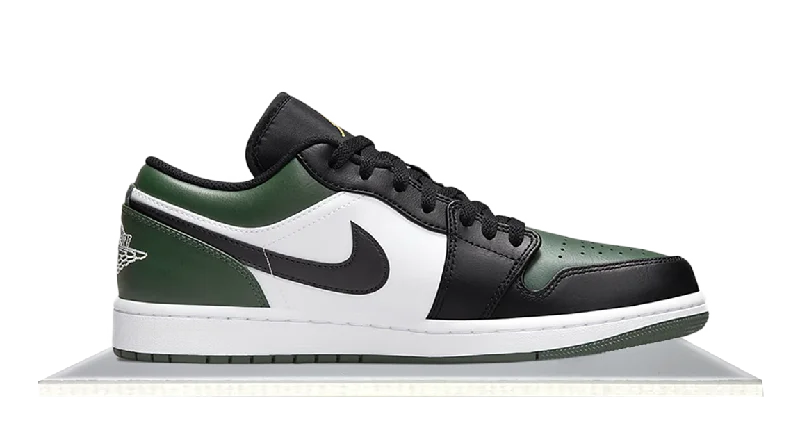 Men's high - performance basketball sneakers with air cushioningAir Jordan 1 Low Noble Green