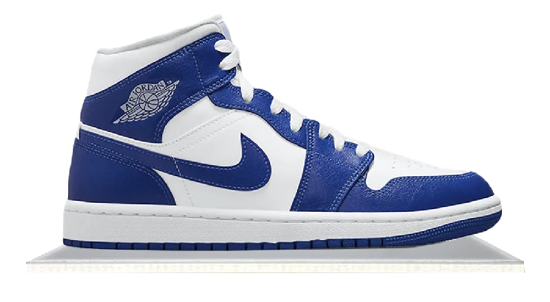 Men's running sneakers with shock - absorbing solesAir Jordan 1 Mid Kentucky Blue