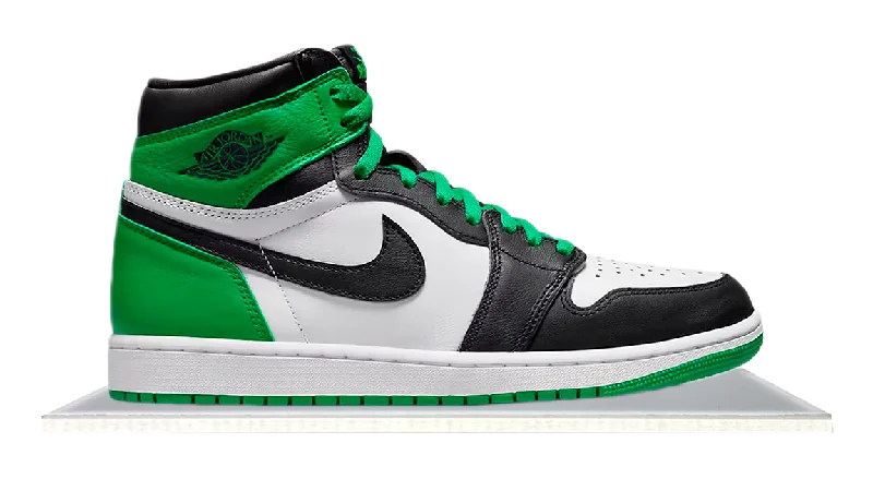 Men's sneaker collabs with famous designersAir Jordan 1 High Lucky Green (2023)