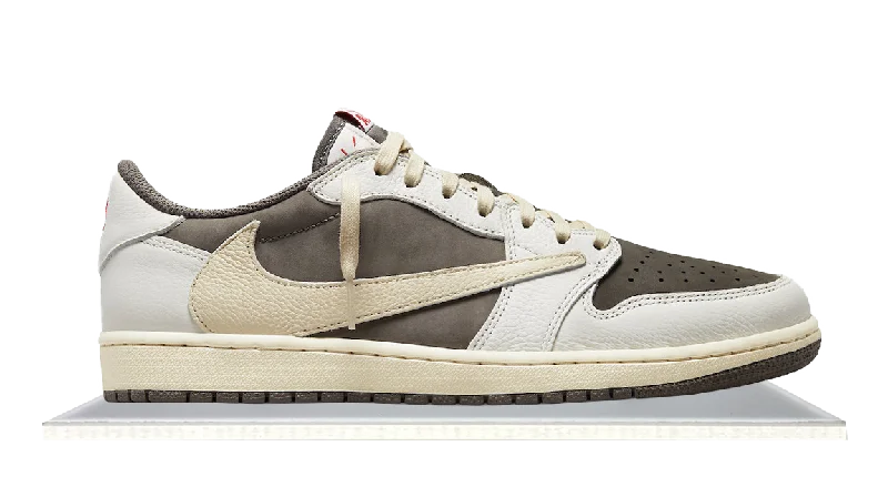 Men's athletic sneakers with a quick - dry liningAir Jordan 1 Low Travis Scott Reverse Mocha