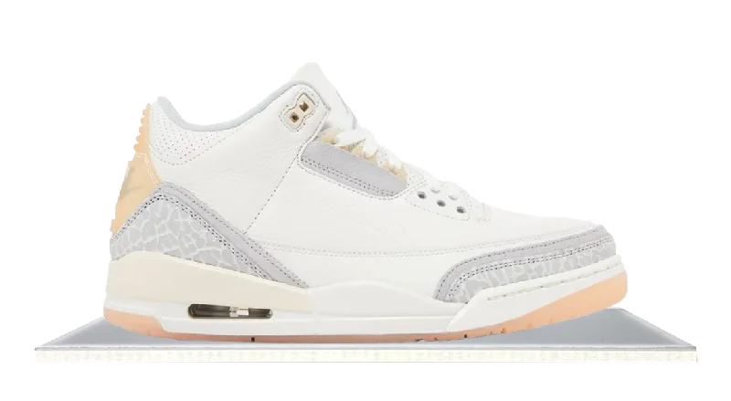 Men's retro - inspired basketball sneakers with a high - top designAir Jordan 3 Craft Ivory