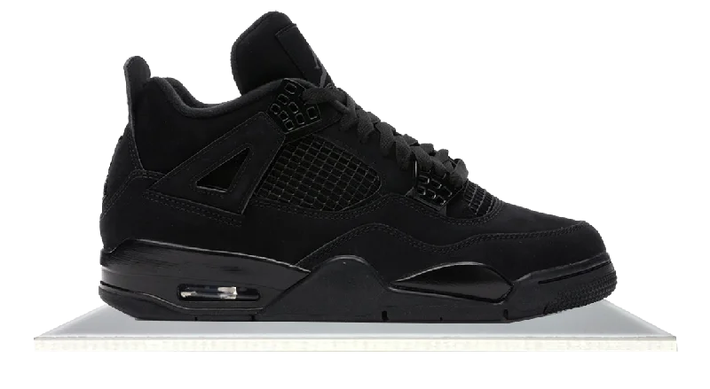 Men's retro - inspired basketball sneakers with a high - top designAir Jordan 4 Black Cat (2020)