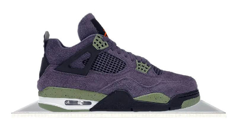 Men's fashion - forward sneakers with a unique tongue designAir Jordan 4 Canyon Purple