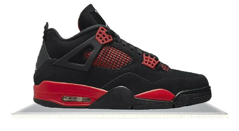 Men's chunky - sole sneakers for a trendy lookAir Jordan 4 Red Thunder