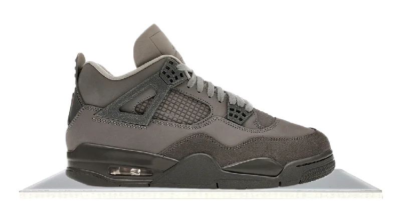 Men's breathable mesh running sneakers with reflective detailsAir Jordan 4 Paris Olympics 'Wet Cement'