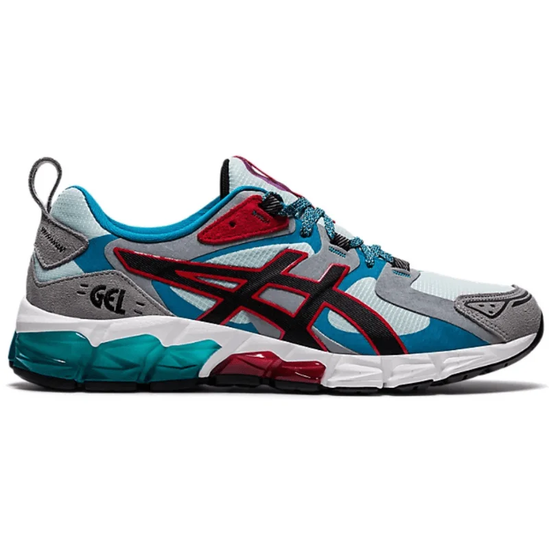 Men's breathable mesh running sneakers with reflective detailsMen’s Asics Gel-Quantum 180 ‘Aqua Angel/Teal Blue’