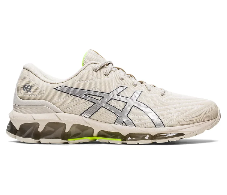 Men's vegan leather sneakers for an eco - friendly optionMens Asics Gel-Quantum 360 7 Lite-Show (Smoke Grey/Silver)