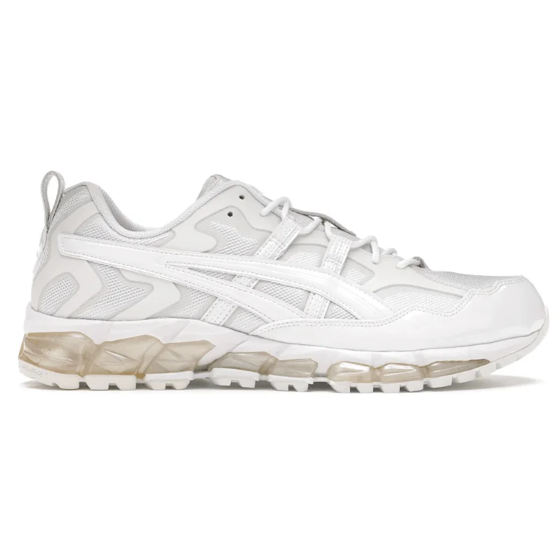 Men's chunky - sole sneakers for a trendy lookMen's Asics Gel-Nandi 360 'White/White' (White/Pure Gold)