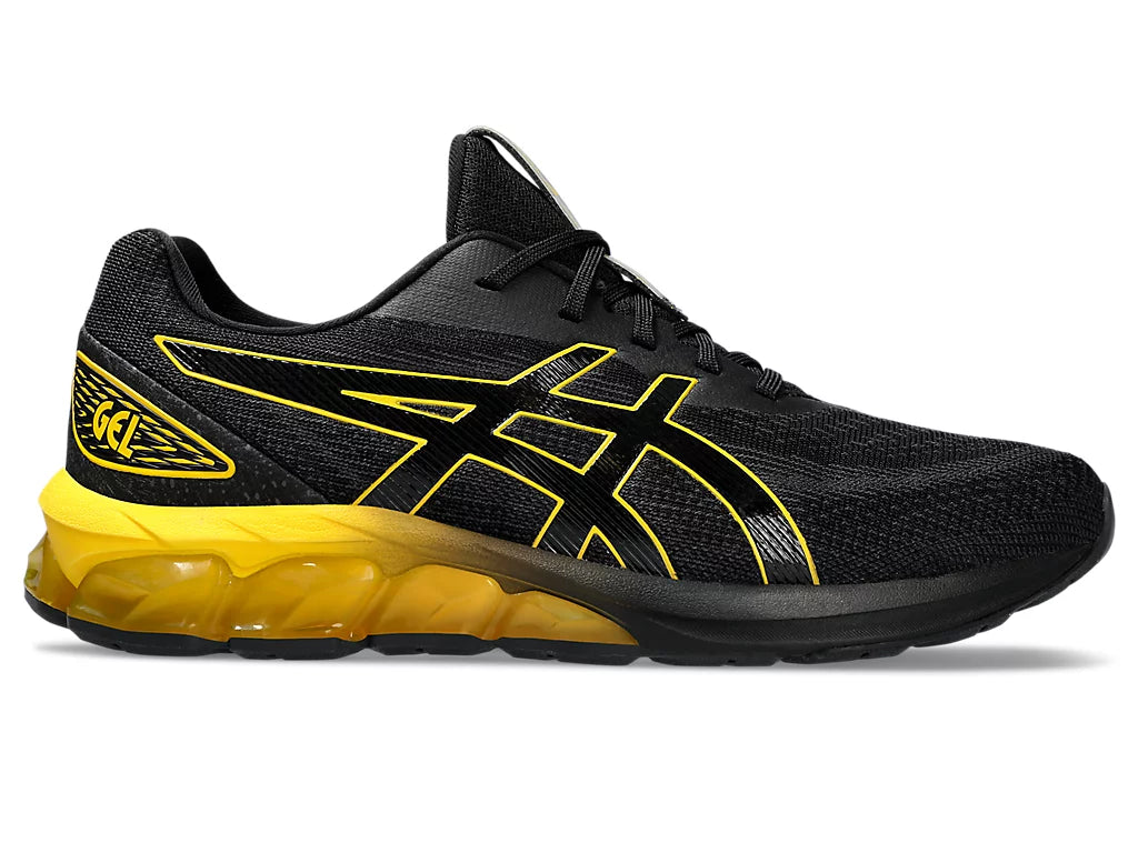 Men's retro - inspired basketball sneakers with a high - top designMen's Asics Gel-Quantum 180 7 (Black/Saffron)