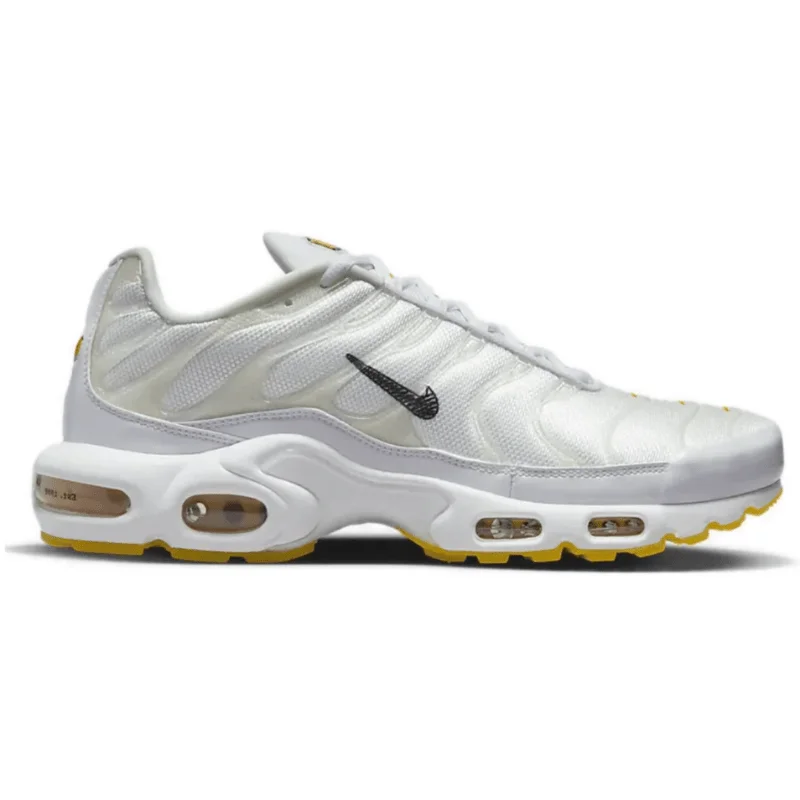 Men's high - top leather sneakers with a zip - up sideMen’s Nike Air Max Plus SE TN ‘Summit White/Black’ (Frank Rudy)