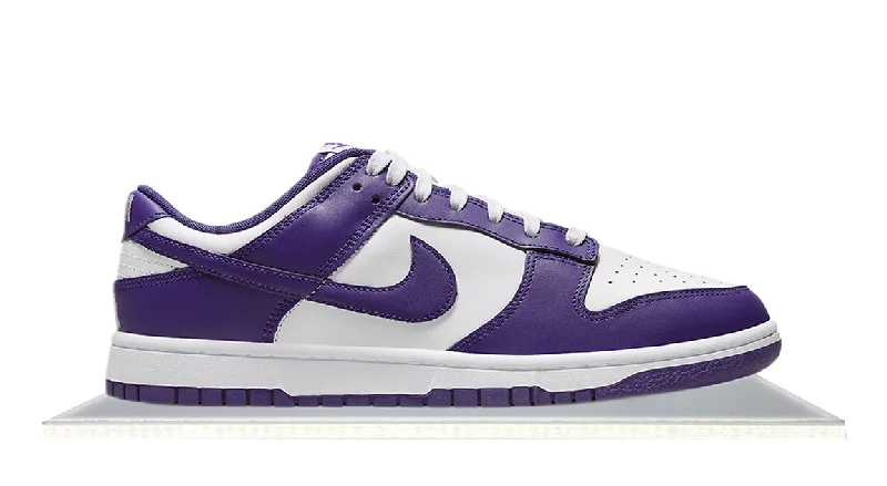 Men's narrow - width sneakers for a snug fitDunk Low Championship Court Purple