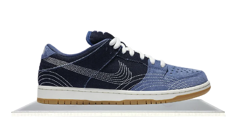 Men's gray mesh sneakers for breathability during workoutsSB Dunk Low Sashiko