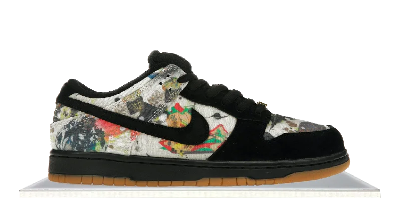 Men's sneaker collections based on popular cultureSB Dunk Low Supreme Rammellzee