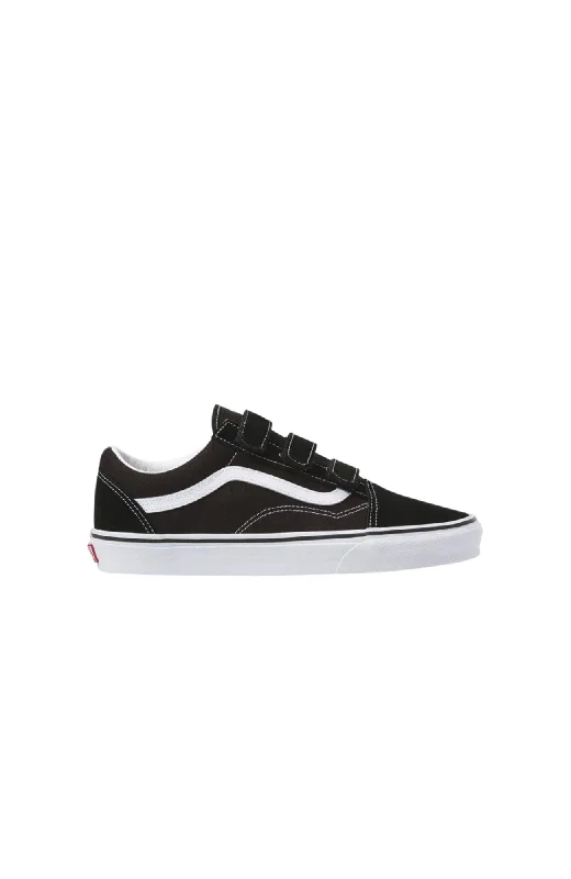 Men's track - and - field sneakers with a spike - compatible soleOld Skool Velcro Black True White