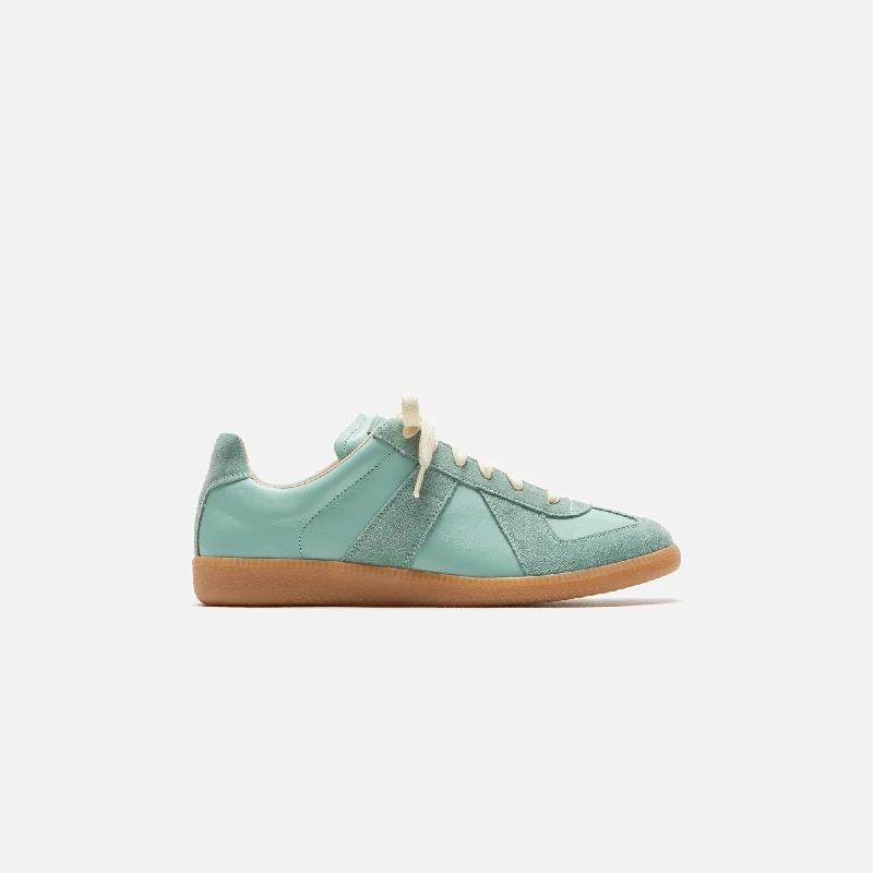 Men's vegan leather sneakers for an eco - friendly optionMaison Margiela Replica Sneakers - Vert D'Eau