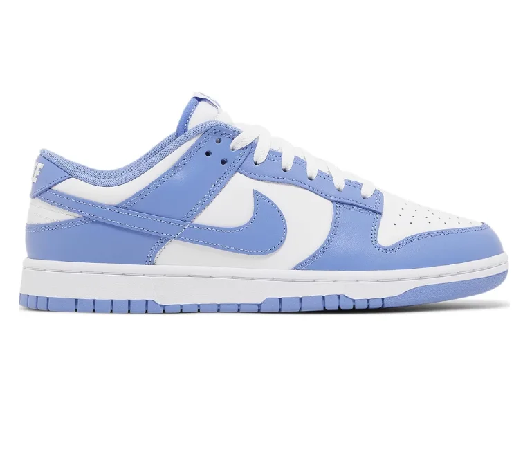 Men's leather - and - mesh combination sneakers for style and functionMen's Nike Dunk Low Retro (Polar Blue)