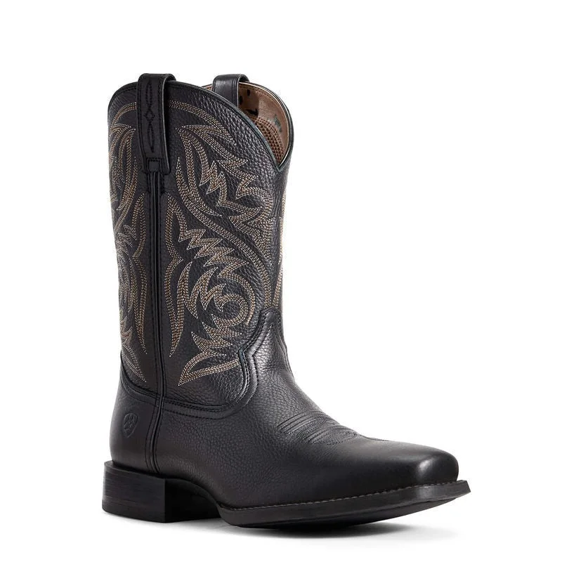 Men's cowboy boots with a spur ledgeSport Herdsman Western Boot